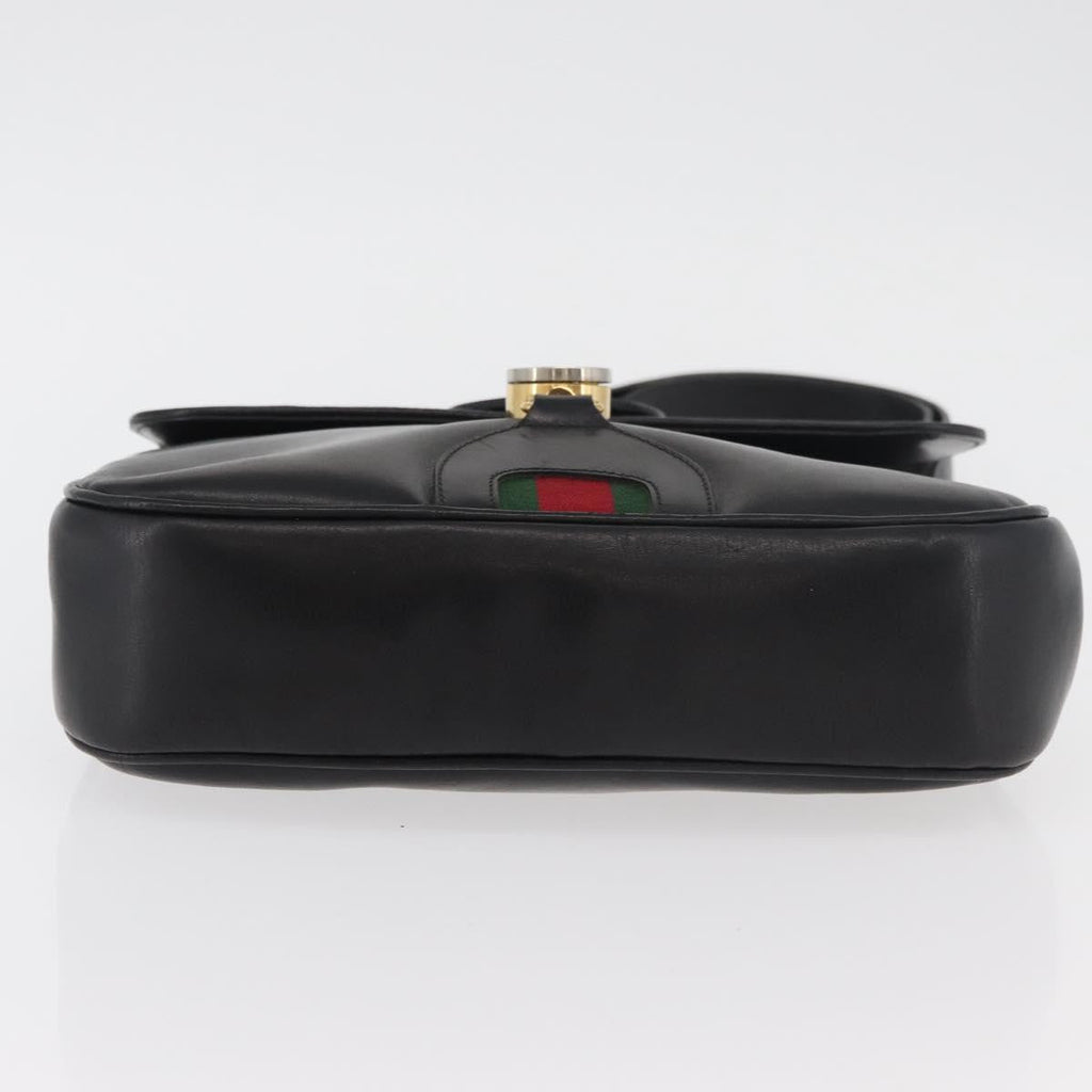 Gucci Sherry Line Shoulder Bag Leather Multicolour Leather Handbag ( )