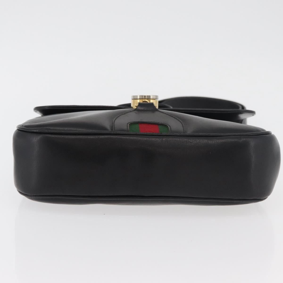 Gucci Sherry Line Shoulder Bag Leather Multicolour Leather Handbag ( )