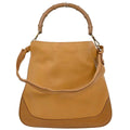 Gucci Diana Bamboo Shoulder Bag Leather Brown Leather Handbag (Authentic  )