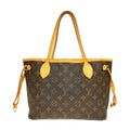 Louis Vuitton Neverfull Tote Monogram Canvas Brown Canvas Handbag ( )