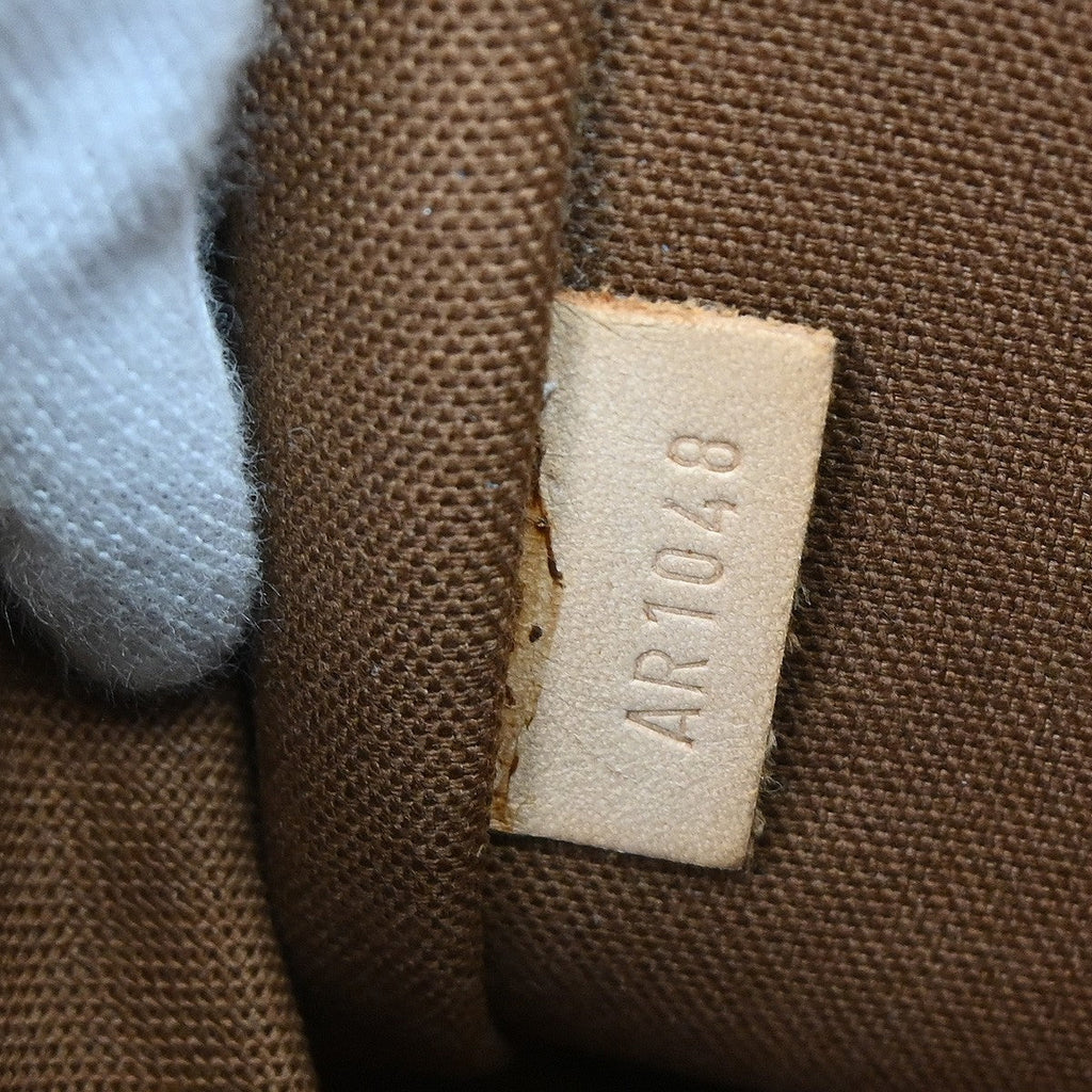 Louis Vuitton Tivoli Handbag Monogram Canvas Brown Canvas Handbag ( )