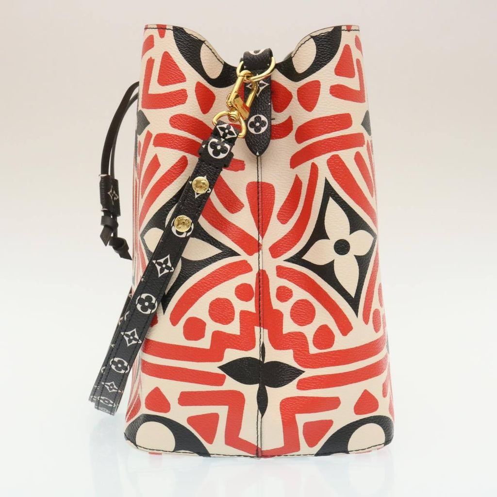 Louis Vuitton Neonoe Handbag Limited Edition Crafty Monogram Giant Red Canvas Bag (Authentic  )