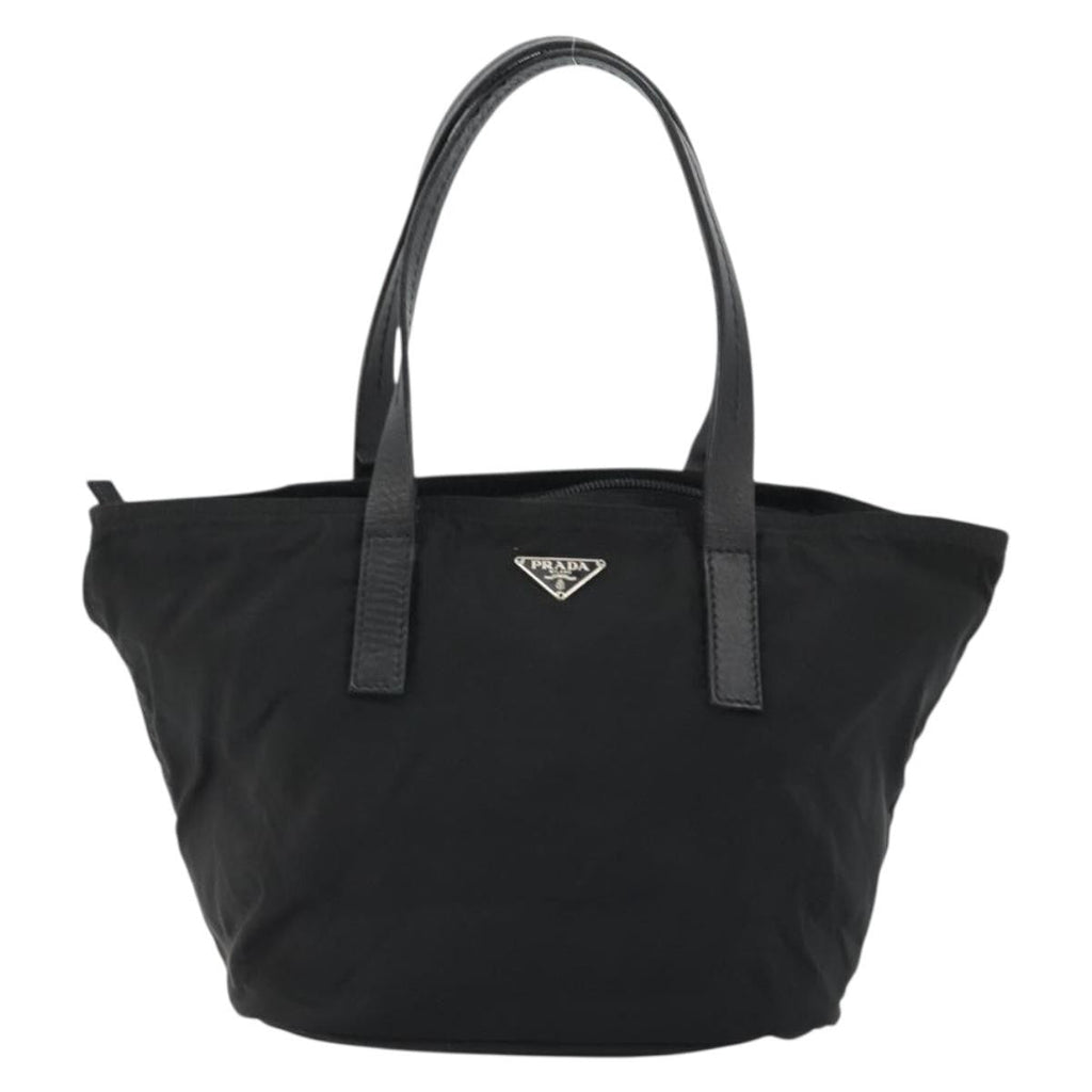 Prada Vintage Handbag Tessuto Black Nylon Handbag ( )