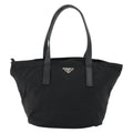 Prada Vintage Handbag Tessuto Black Nylon Handbag ( )