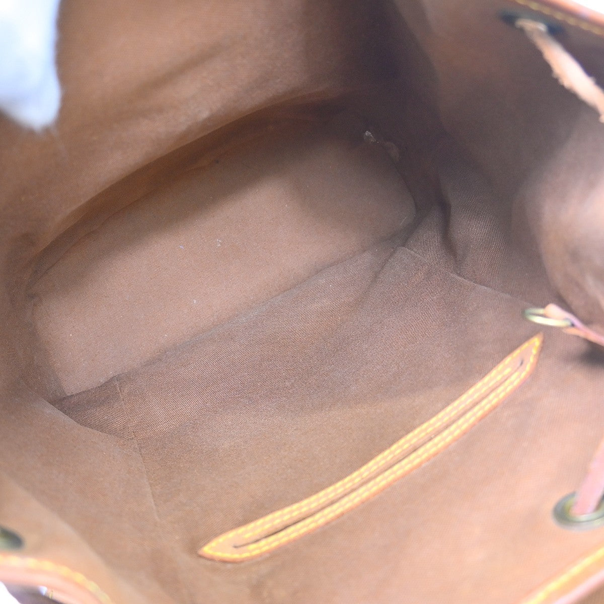 Louis Vuitton Vintage Montsouris Backpack Monogram Canvas Brown Canvas Backpack Bag ( )