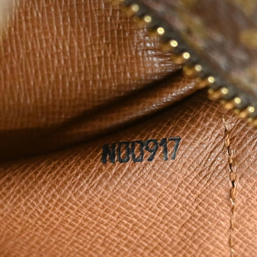 Louis Vuitton Papillon Handbag Monogram Canvas Brown Canvas Handbag ( )