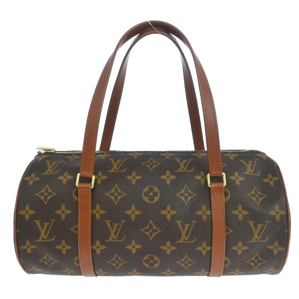 Louis Vuitton Papillon Handbag Monogram Canvas Brown Canvas Handbag ( )