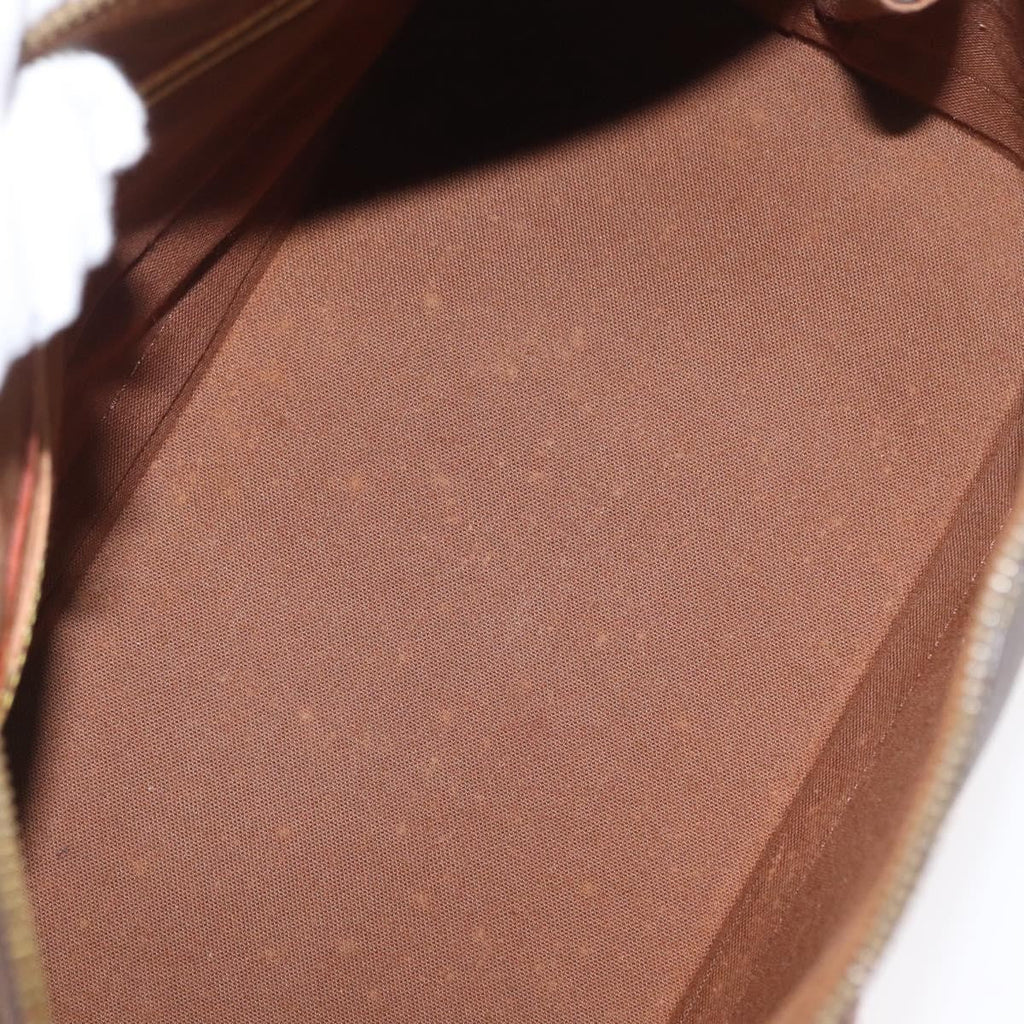 Louis Vuitton Alma Handbag Monogram Canvas Brown Canvas Handbag (Authentic  )