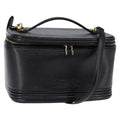 Louis Vuitton Nice Vanity Case Epi Leather Black Leather Bag (Authentic  )