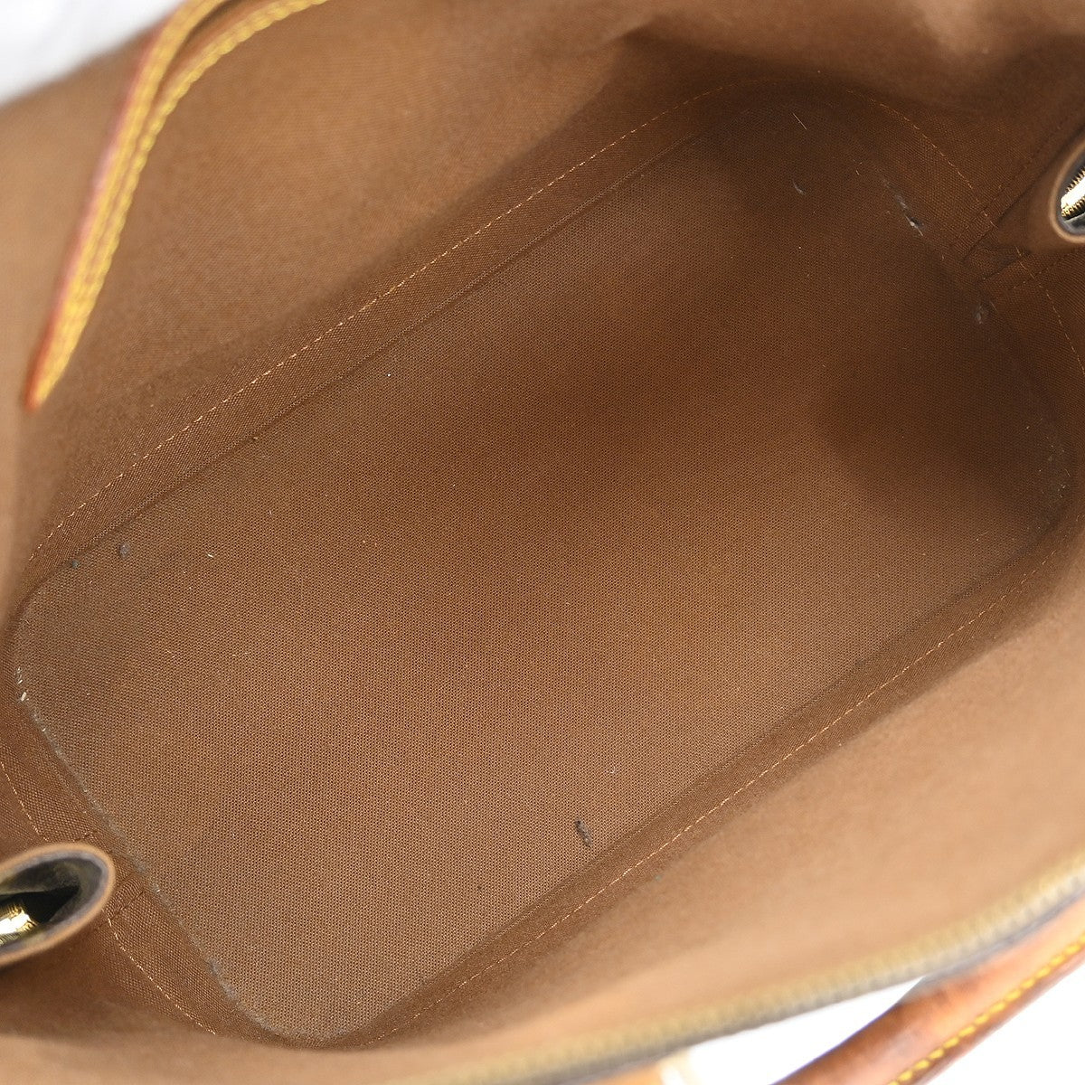 Louis Vuitton Alma Handbag Monogram Canvas Brown Canvas Handbag ( )
