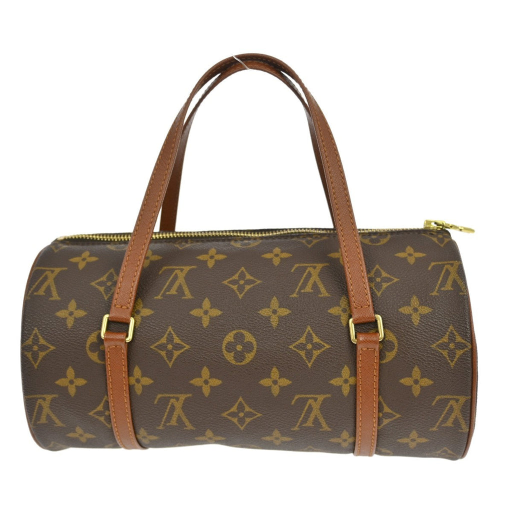 Louis Vuitton Papillon Handbag Monogram Canvas Brown Canvas Handbag ( )