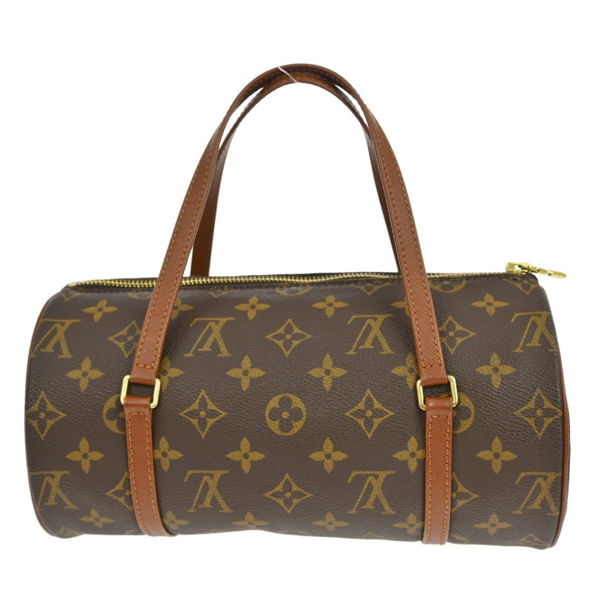 Louis Vuitton Papillon Handbag Monogram Canvas Brown Canvas Handbag ( )