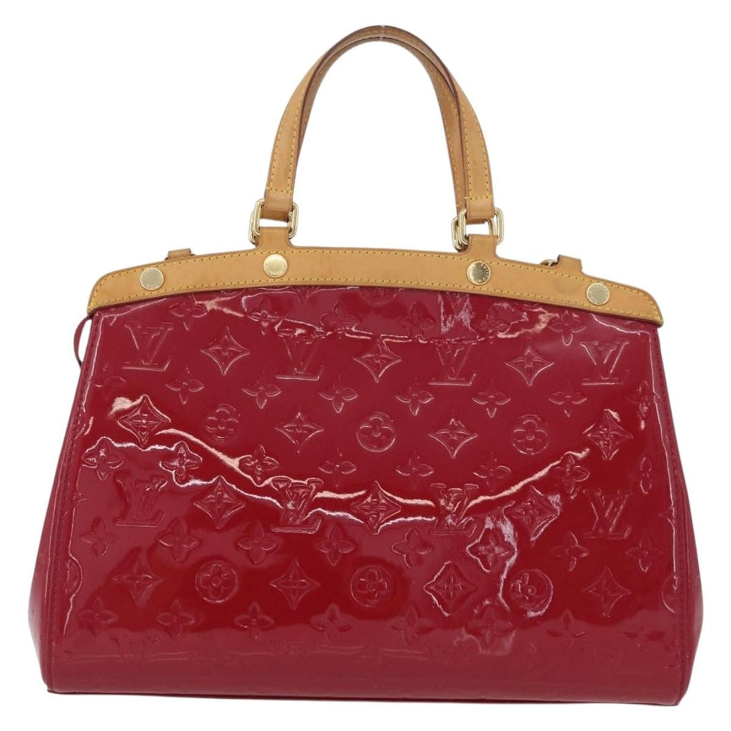 Louis Vuitton Blair Monogram Vernis Pink Patent_Leather Handbag (Authentic  )