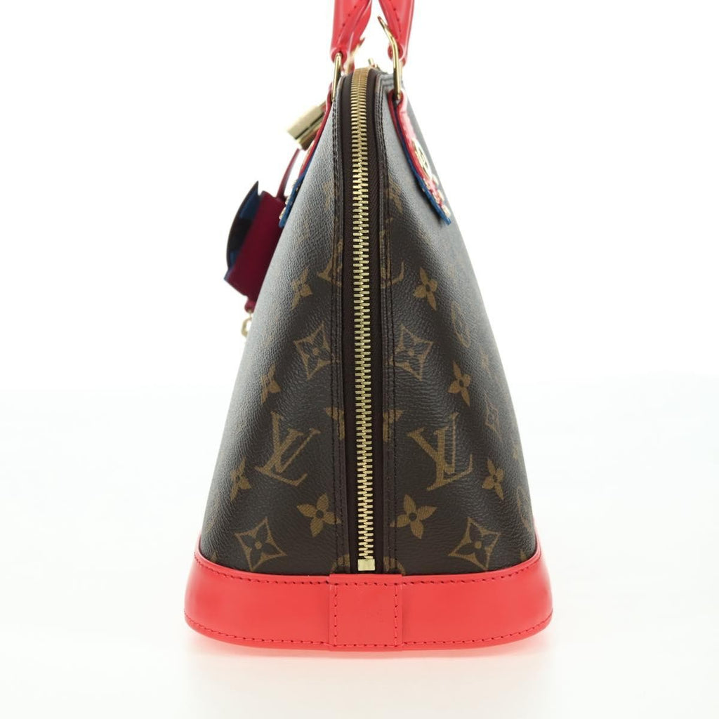 Louis Vuitton Alma Handbag Monogram Canvas Multicolour Canvas Handbag ( )