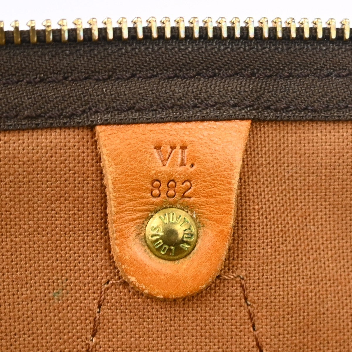 Louis Vuitton Speedy Handbag Monogram Canvas Brown Canvas Handbag ( )