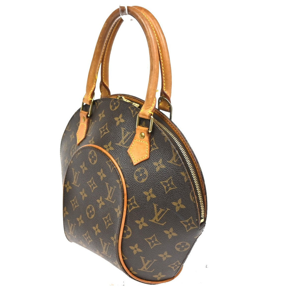 Louis Vuitton Ellipse Bag Monogram Canvas Brown Canvas Handbag ( )