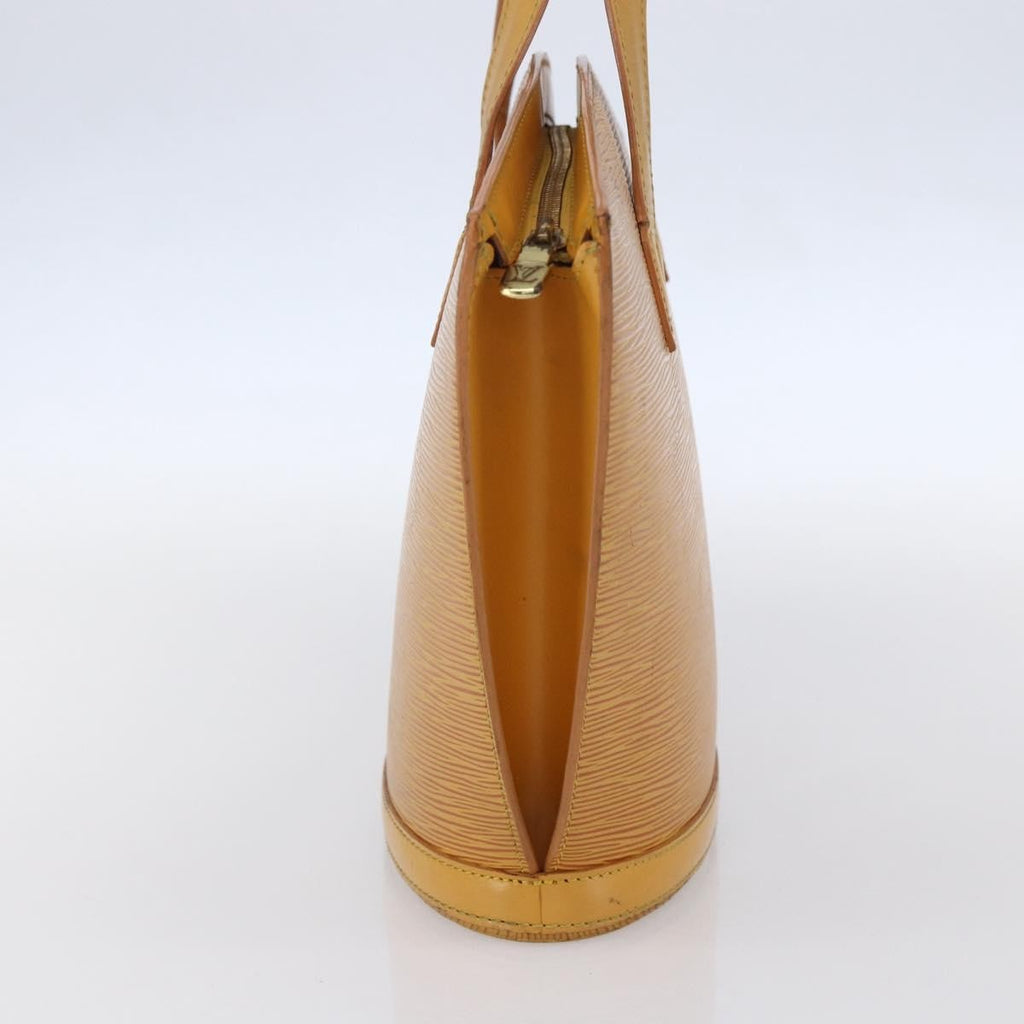 Louis Vuitton Saint Jacques Handbag Epi Leather Yellow Leather Handbag (Authentic  )
