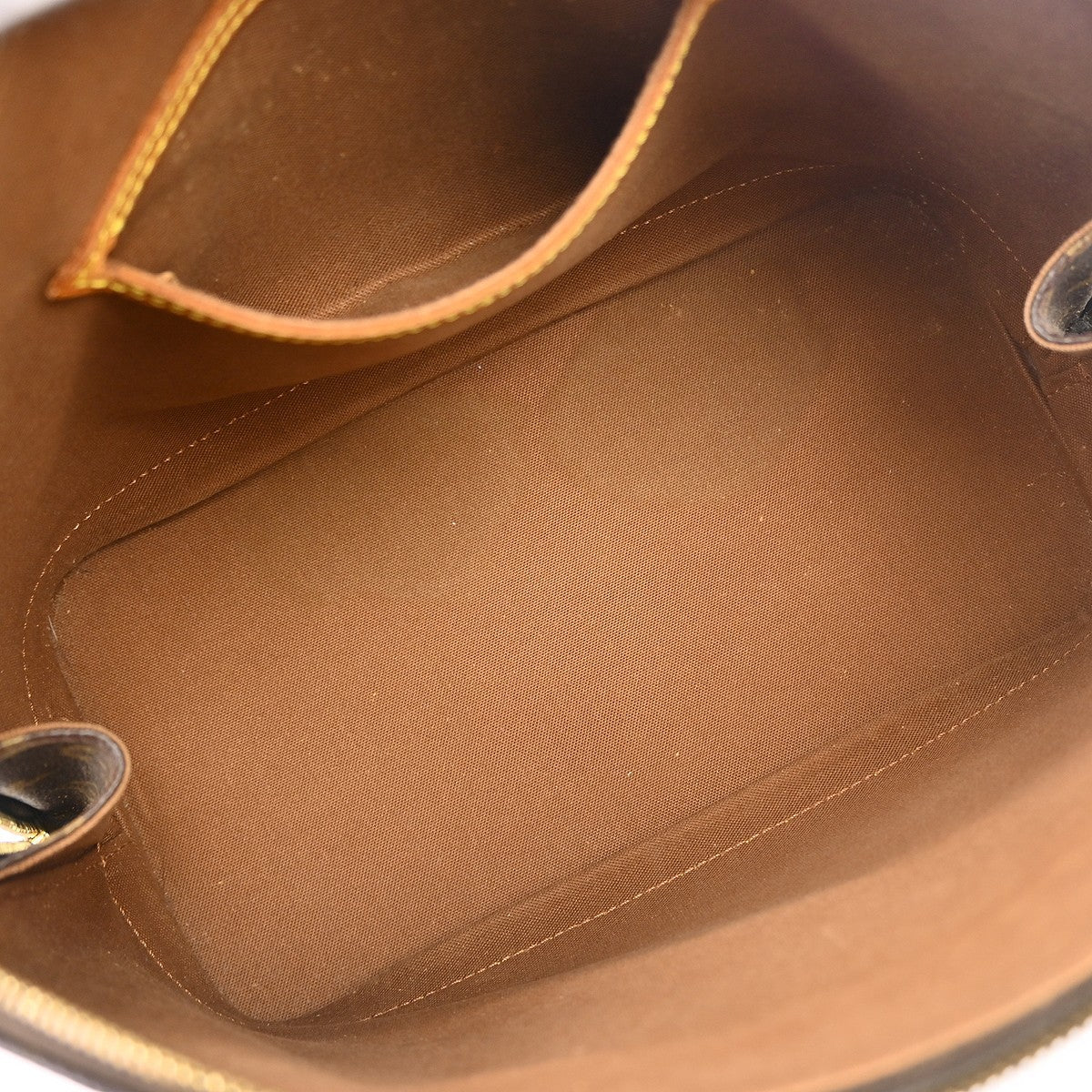 Louis Vuitton Alma Handbag Monogram Canvas Brown Canvas Handbag ( )