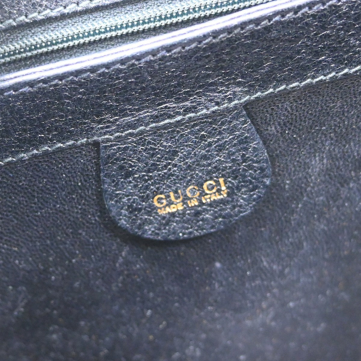 Gucci Vintage Convertible Bamboo Box Crossbody Bag Leather Black Leather Handbag ( )