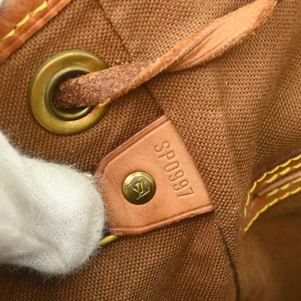 Louis Vuitton Vintage Montsouris Backpack Monogram Canvas Brown Canvas Backpack Bag ( )