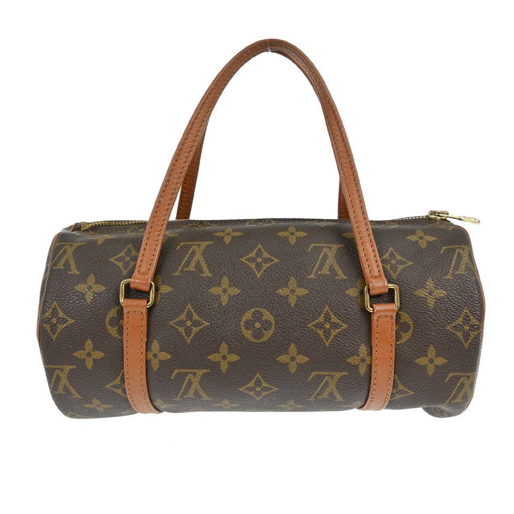 Louis Vuitton Papillon Handbag Monogram Canvas Brown Canvas Handbag ( )