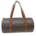 Louis Vuitton Papillon Handbag Monogram Canvas Brown Canvas Handbag ( )