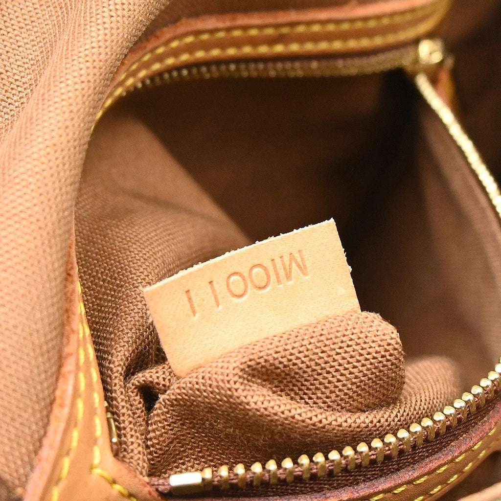 Louis Vuitton Monogram Looping Handbag Monogram Canvas Brown Canvas Handbag ( )