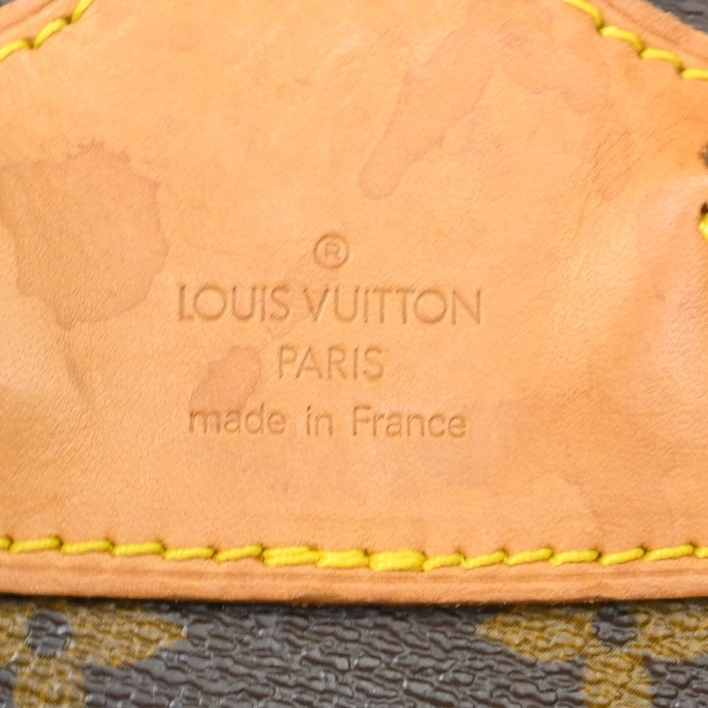 Louis Vuitton Vintage Montsouris Backpack Monogram Canvas Brown Canvas Backpack Bag ( )