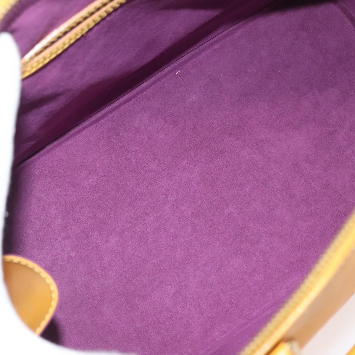 Louis Vuitton Alma Handbag Epi Leather Yellow Leather Handbag ( )