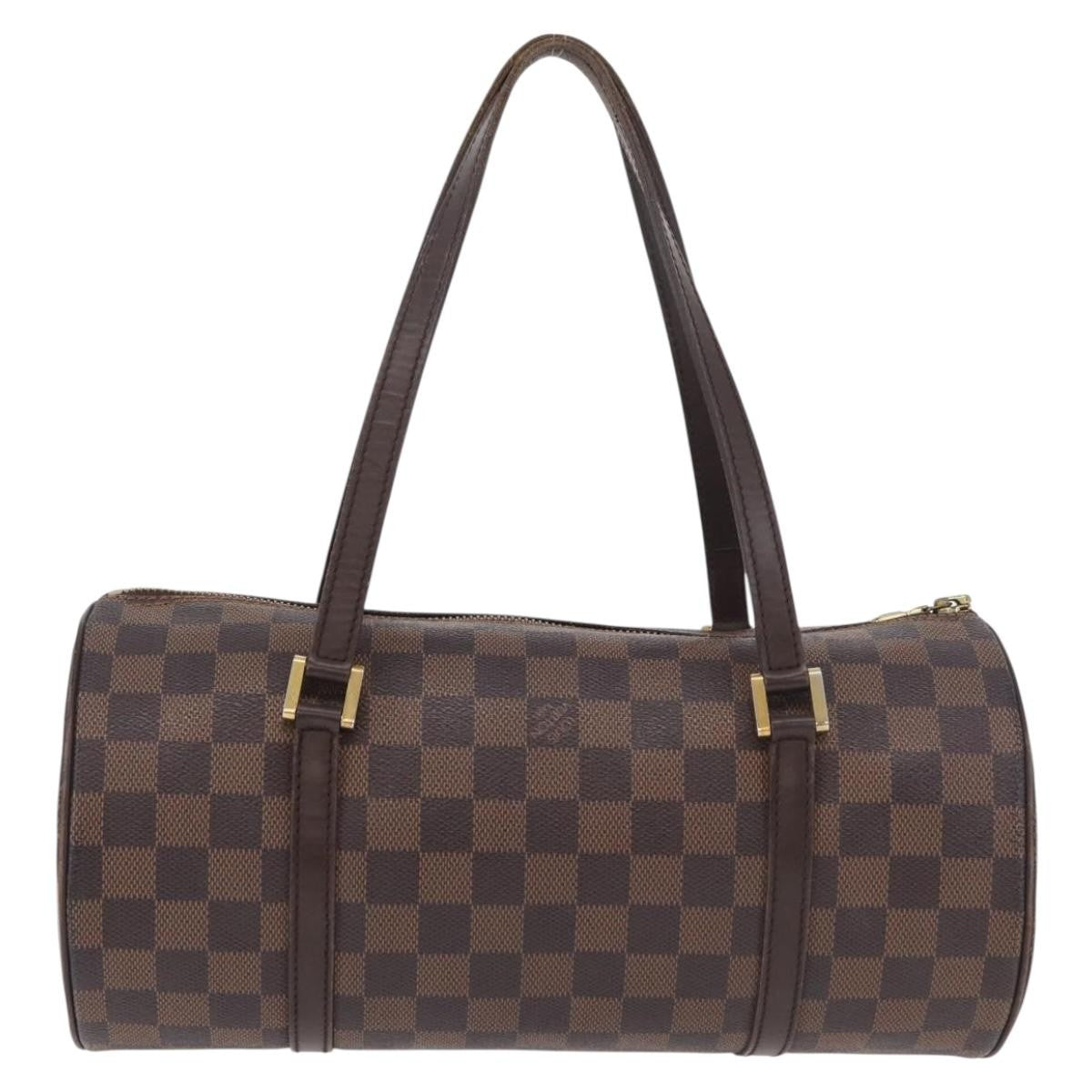 Louis Vuitton Papillon Handbag Monogram Canvas Brown Canvas Handbag ( )