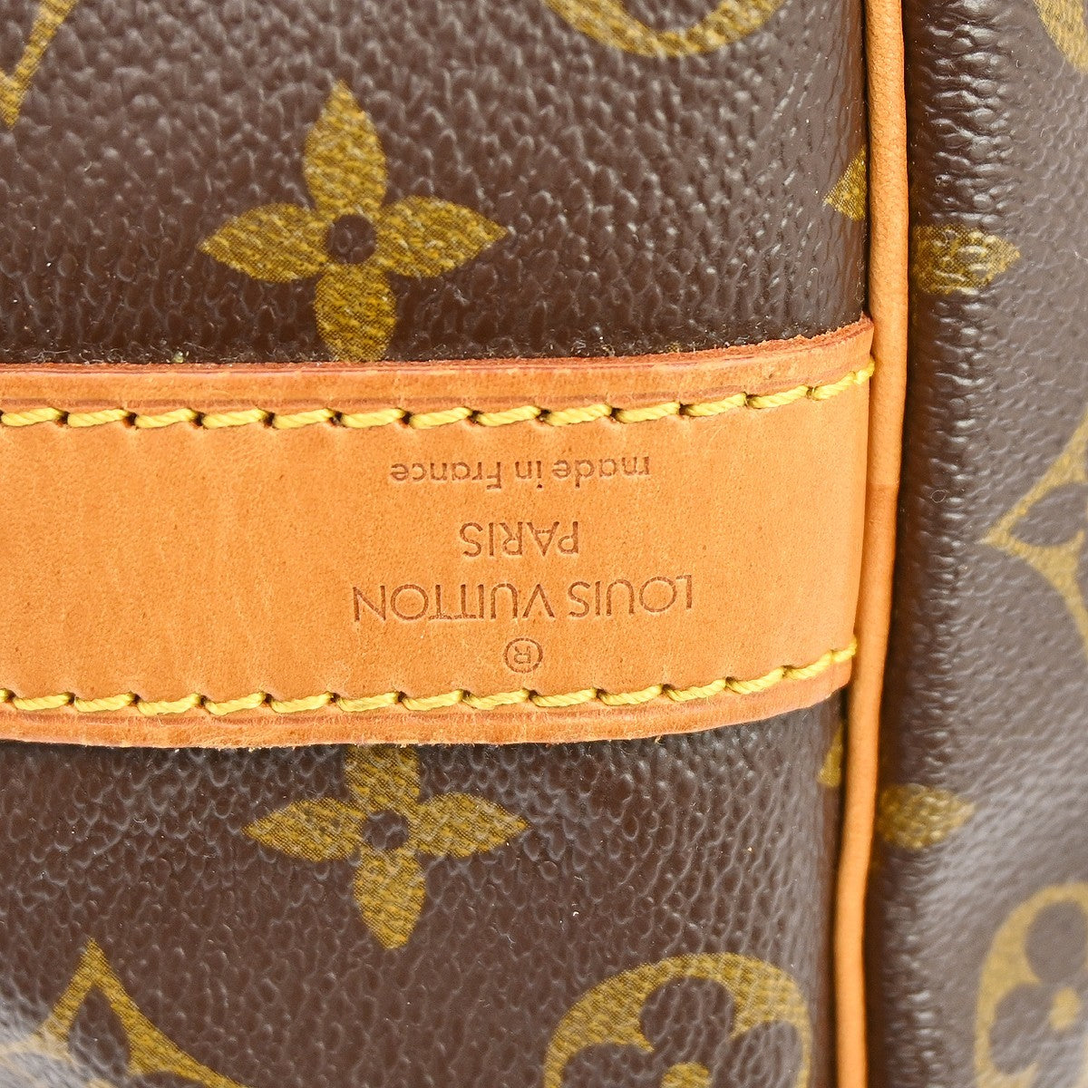 Louis Vuitton Keepall Bandouliere Bag Monogram Canvas Brown Canvas Handbag ( )