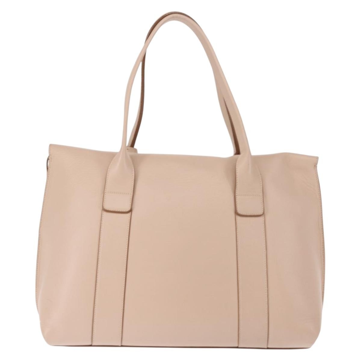 Salvatore Ferragamo Sookie Satchel Leather Pink Leather Bag (Authentic  )