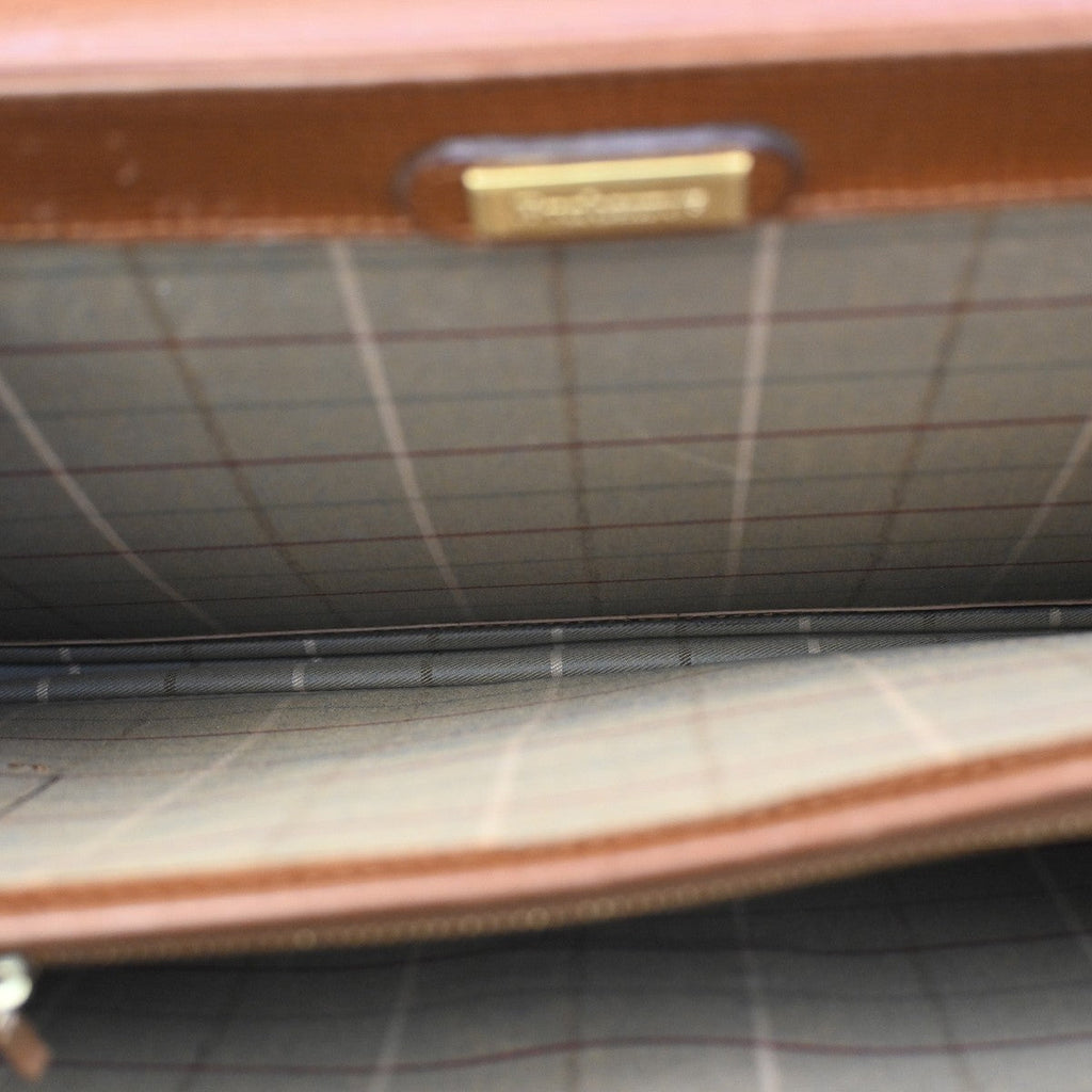 Burberry Dk88 Briefcase Bag Leather Brown Leather Briefcase Bag ( )