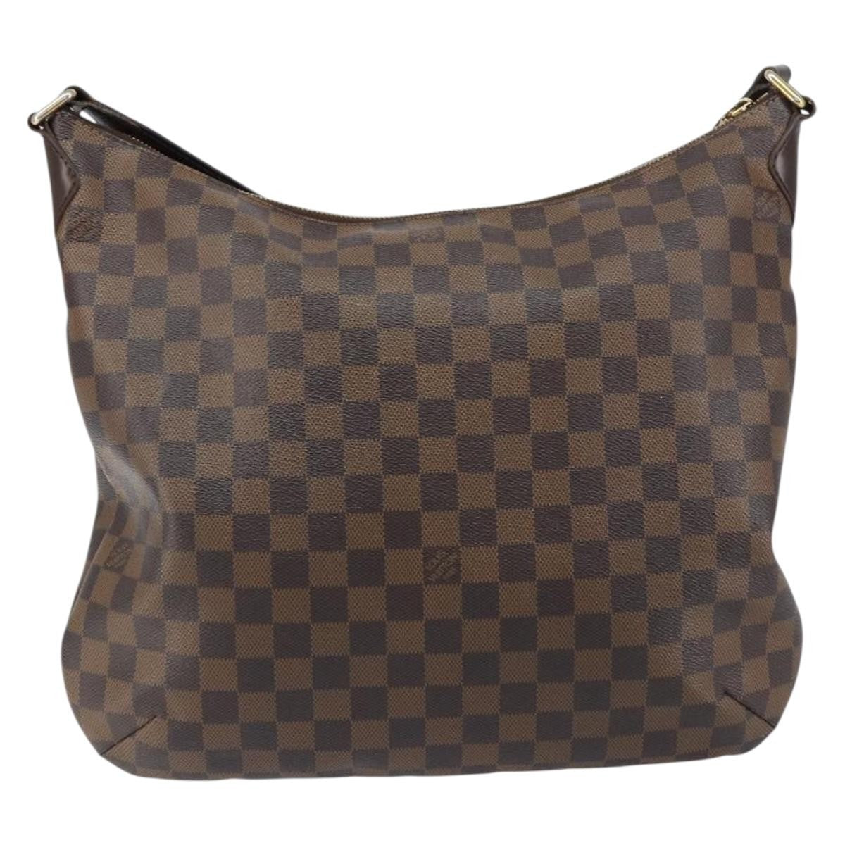 Louis Vuitton Bloomsbury Handbag Damier Brown Canvas Handbag (Authentic  )