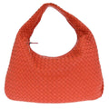 Bottega Veneta Veneta Hobo Intrecciato Nappa Pink Leather Handbag (Authentic  )