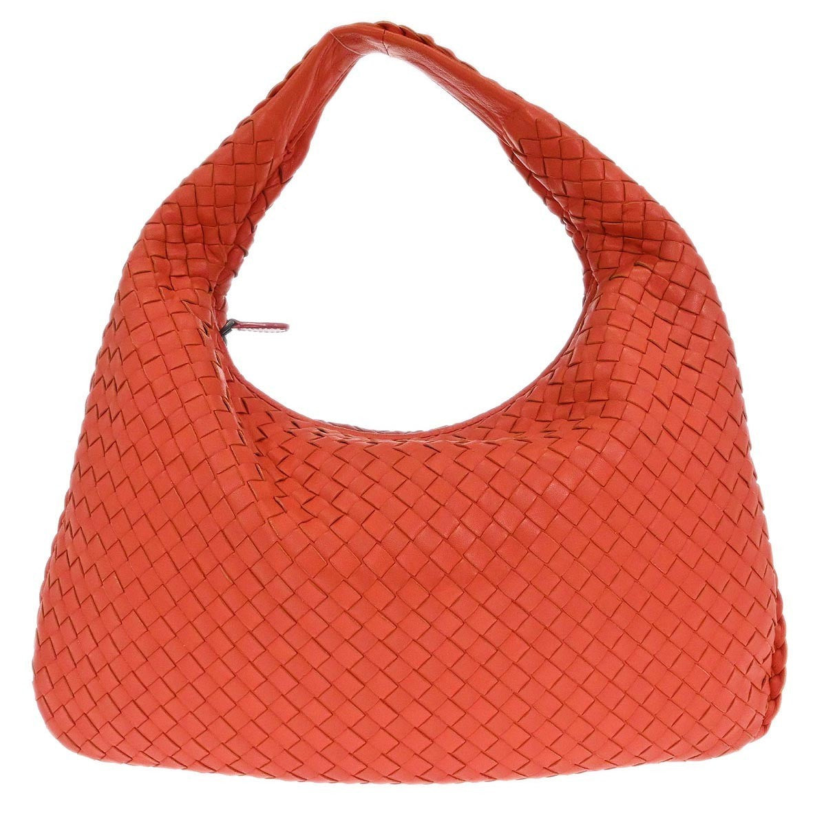 Bottega Veneta Veneta Hobo Intrecciato Nappa Pink Leather Handbag (Authentic  )