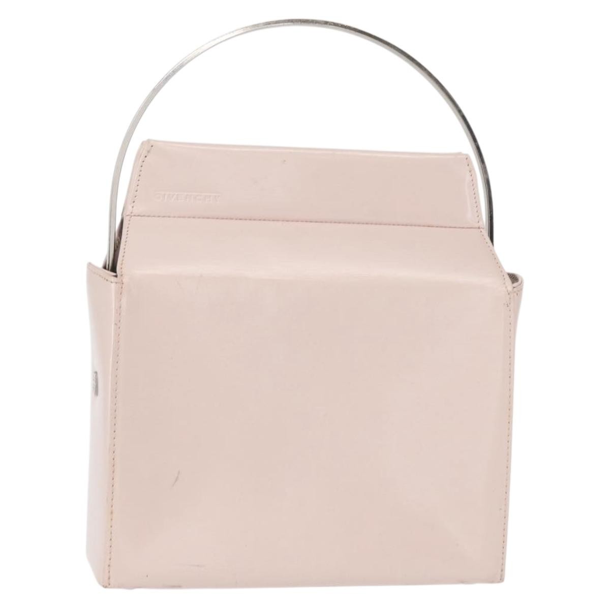 Givenchy Vintage 4G Handbag Leather Pink Leather Handbag (Authentic  )