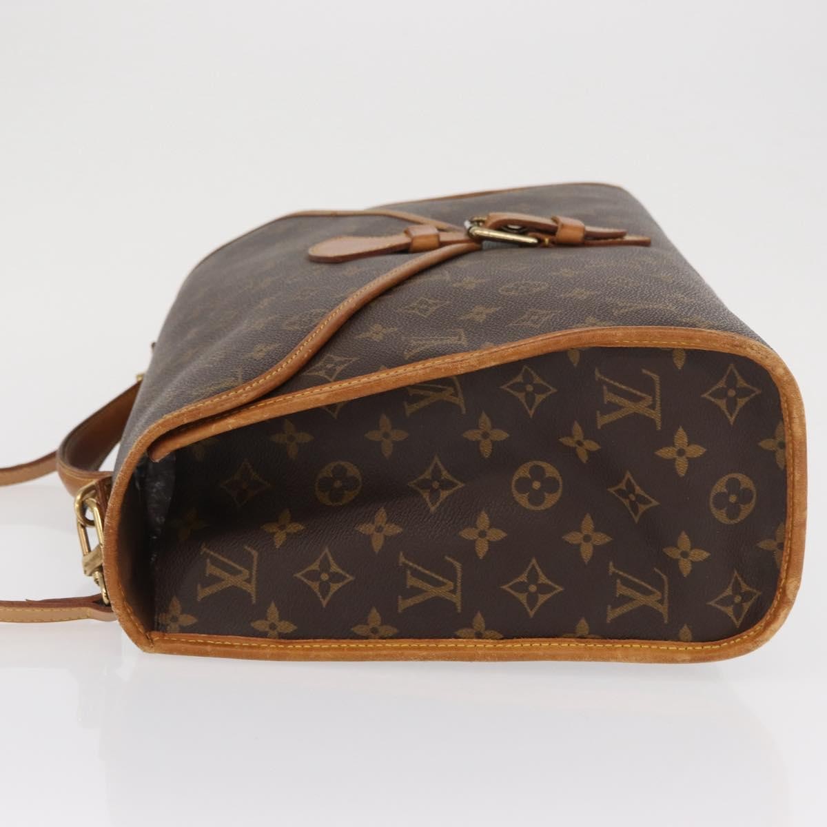 Louis Vuitton Beverly Briefcase Monogram Canvas Brown Canvas Briefcase Bag (Authentic  )