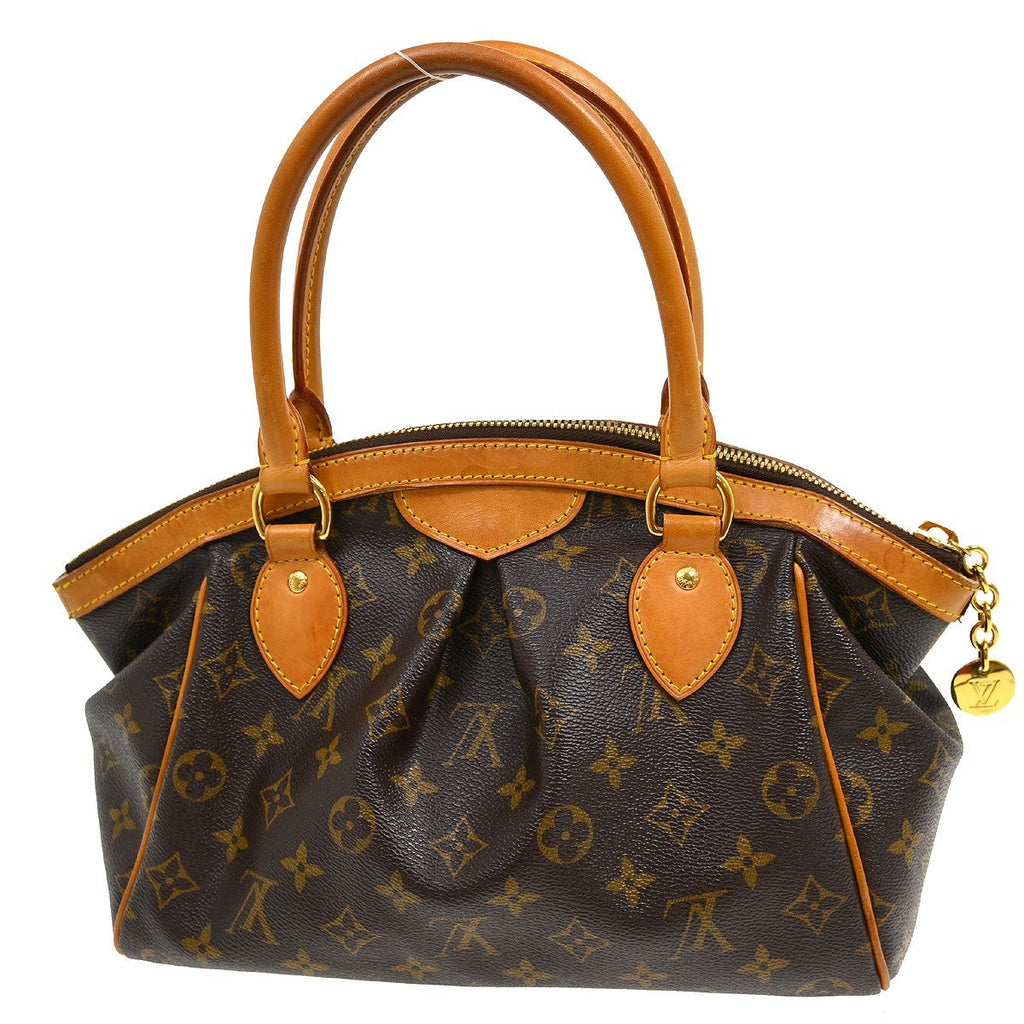 Louis Vuitton Tivoli Handbag Monogram Canvas Brown Canvas Handbag ( )