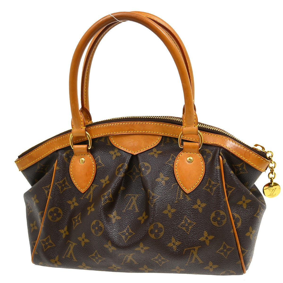 Louis Vuitton Tivoli Handbag Monogram Canvas Brown Canvas Handbag ( )