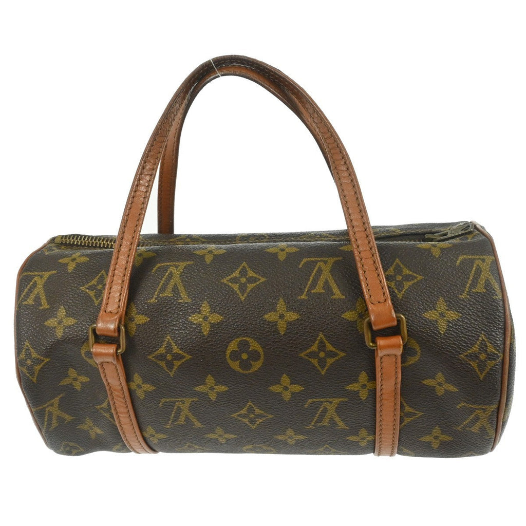 Louis Vuitton Papillon Handbag Monogram Canvas Brown Canvas Handbag ( )