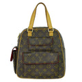 Louis Vuitton Excentri-Cite Handbag Monogram Canvas Brown Canvas Handbag (Authentic  )