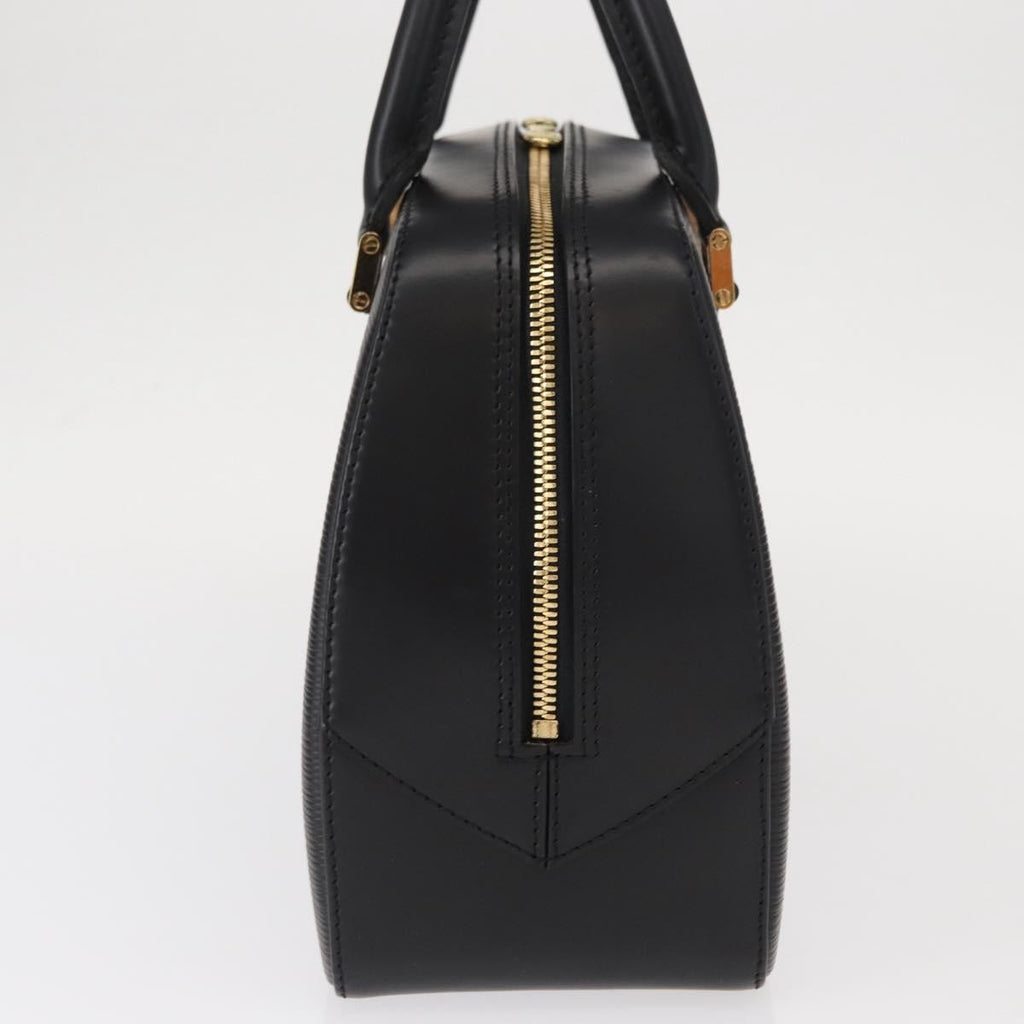 Louis Vuitton Sablons Handbag Epi Leather Black Leather Handbag (Authentic  )