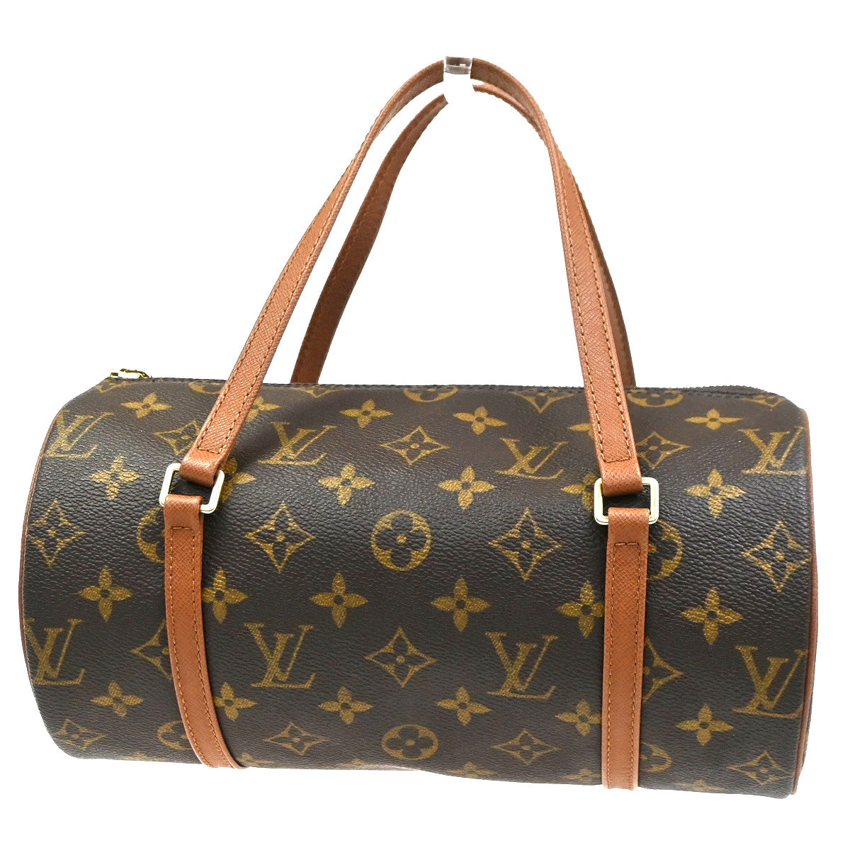 Louis Vuitton Papillon Handbag Monogram Canvas Brown Canvas Handbag ( )