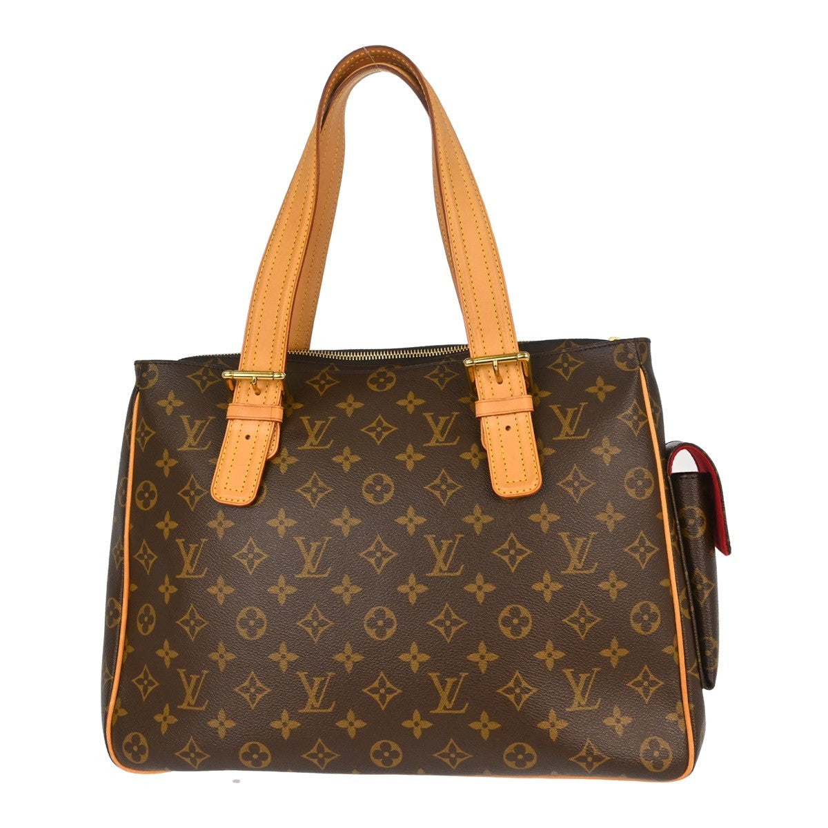 Louis Vuitton Multipli Cite Handbag Monogram Canvas Brown Canvas Handbag ( )