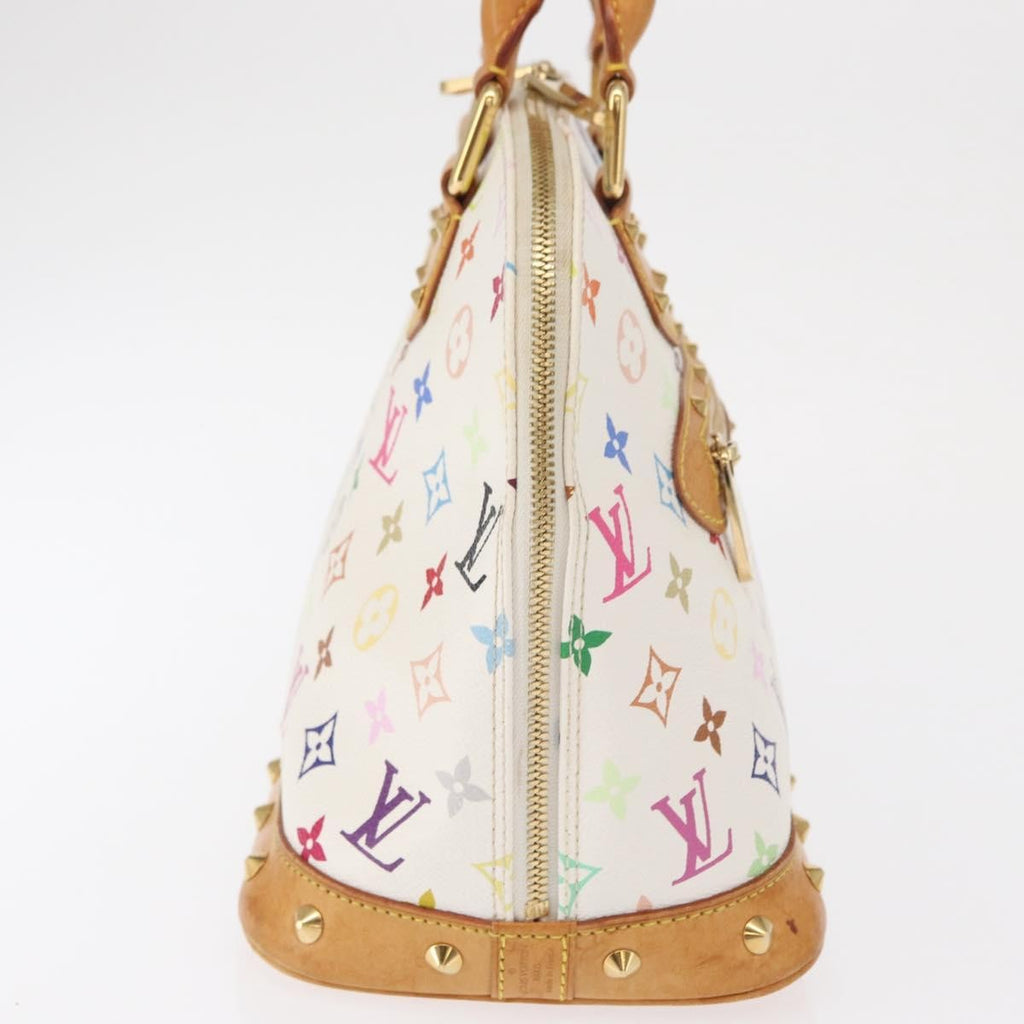 Louis Vuitton Alma Handbag Monogram Multicolor Multicolour Canvas Handbag (Authentic  )