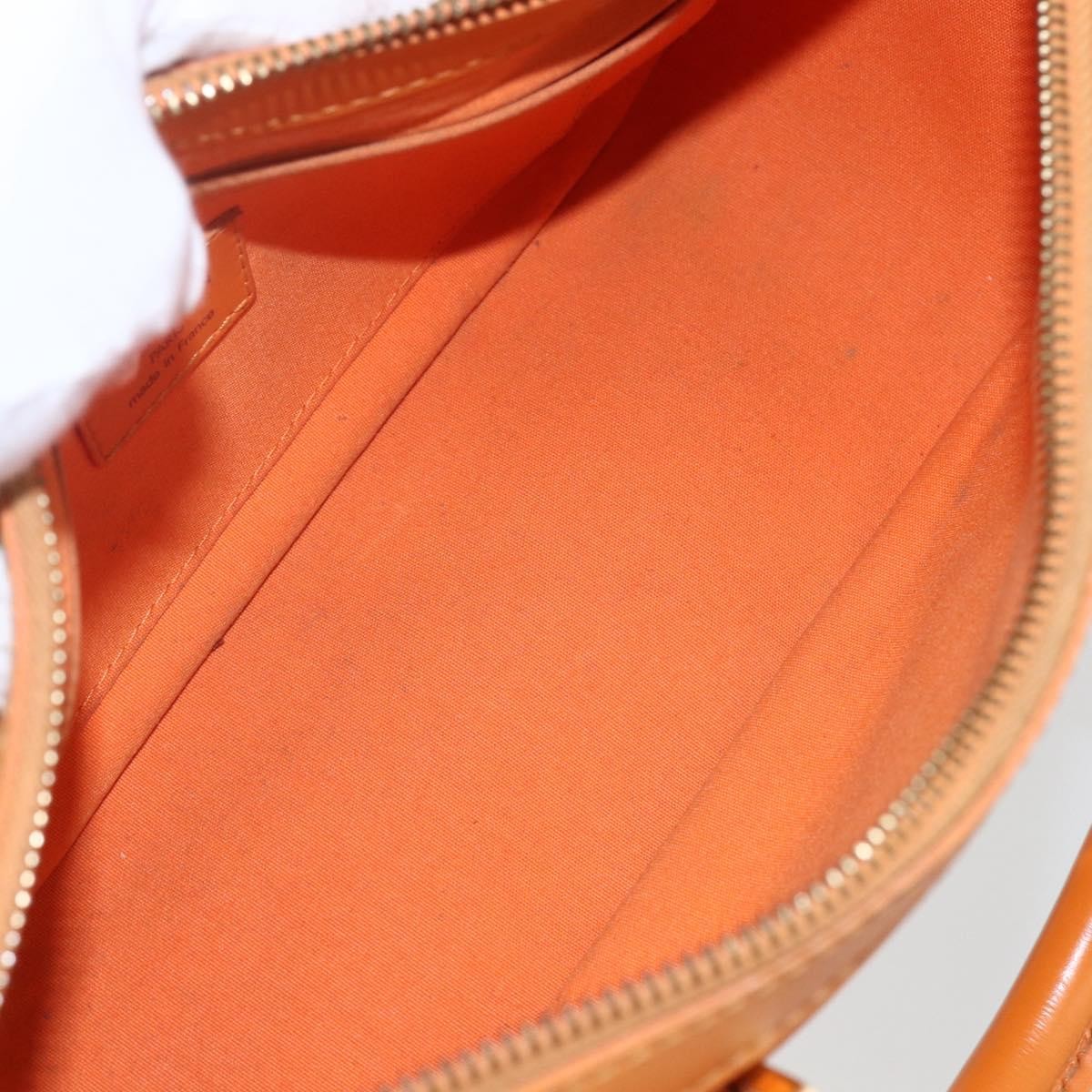 Louis Vuitton Danura Handbag Epi Orange Leather Handbag (Authentic  )