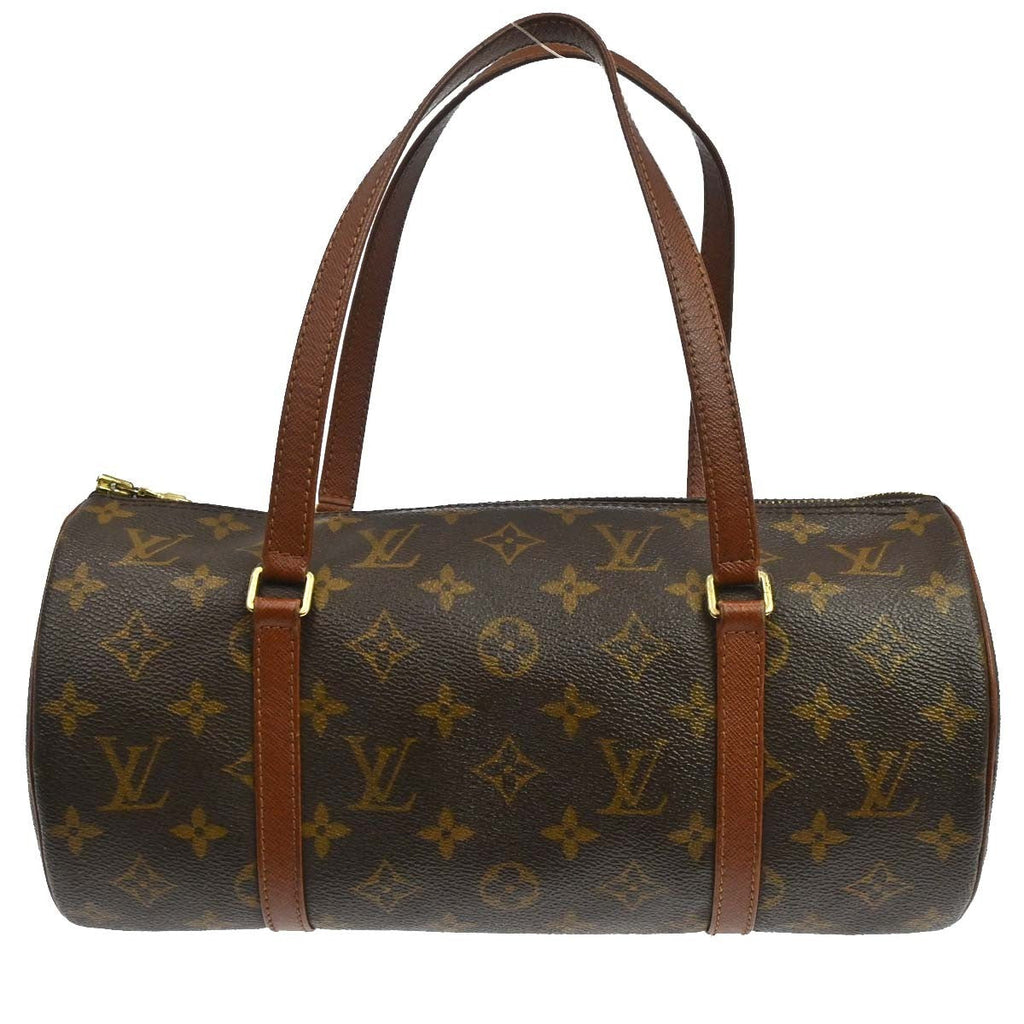 Louis Vuitton Papillon Handbag Monogram Canvas Brown Canvas Handbag ( )