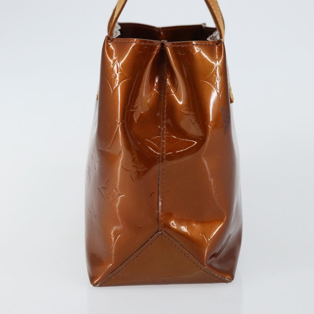 Louis Vuitton Reade Handbag Monogram Vernis Brown Patent_Leather Handbag (Authentic  )