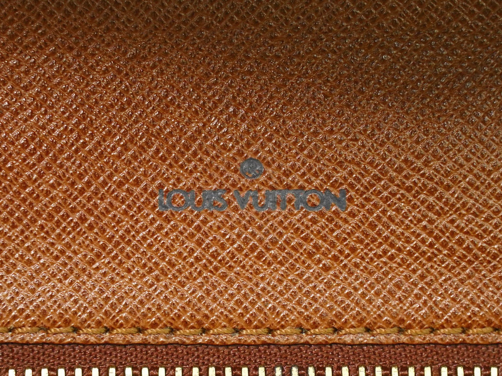 Louis Vuitton Monceau Handbag Monogram Canvas Brown Canvas Handbag (Authentic  )